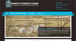 Desktop Screenshot of bobsturkeyfarm.com