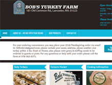 Tablet Screenshot of bobsturkeyfarm.com